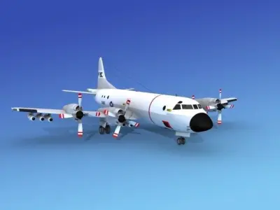 Lockheed P-3 Orion US Navy 1 3D model