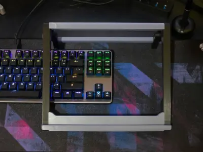 Adjustable Drawing Tablet Stand with custom commercial license 3D print model