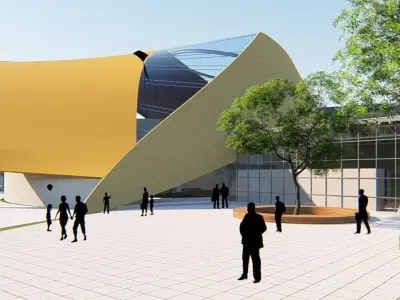 Market Hall 3D model