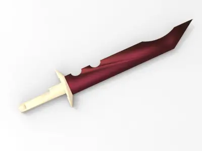 Sword type J 3D model