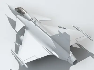 JAS 39 Gripen 3D model