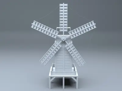 Environment Units-part-1 - 5 pieces 3D model Low-poly 3D model