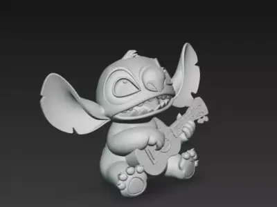 Stitch - Ukelele 3D print model