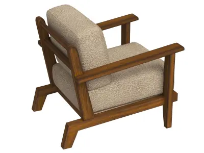 Renee Gabriel Armchair 3D model