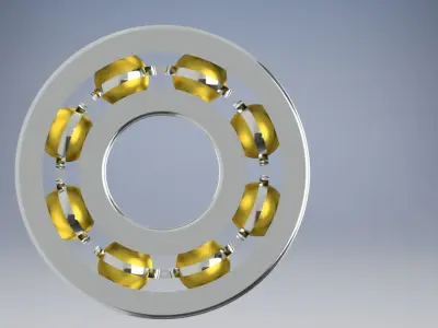 Ball Bearing Free 3D print model