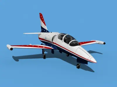 Aero Vodochody L-39C Albatross V20 3D model