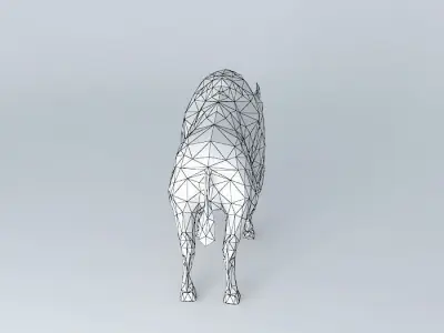 NORTH AMERICAN BISON 3D model