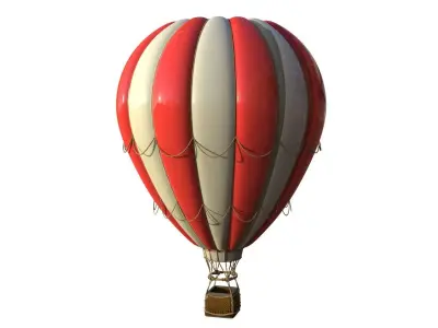 Hot Air Balloon 3D model