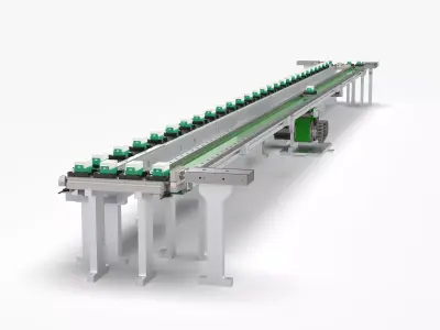 Fixed Distance Pipeline 3D model