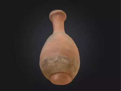 Alabaster Jar Bible 3d game asset Low-poly 3D model