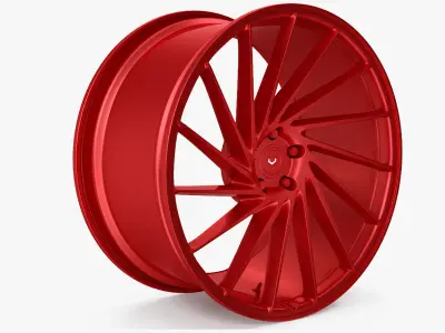 Vossen VPS 304 Red 3D model