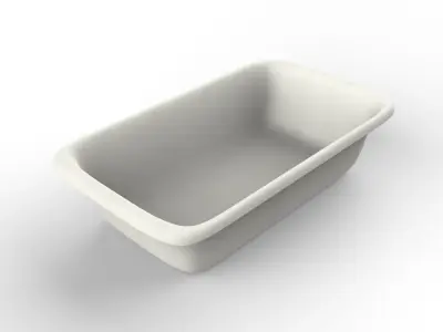 Food Container 3D model