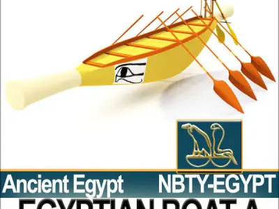 Ancient Egypt Ships Boats Collection 