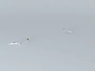 Alitalia World Dynamics NGX-1A Free 3D model