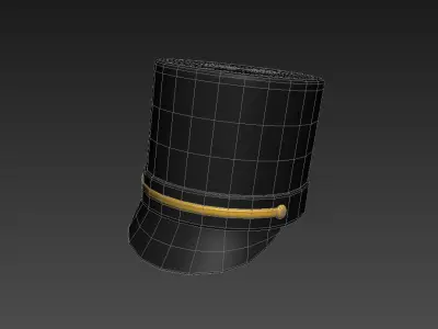 Shako Hat 3D model
