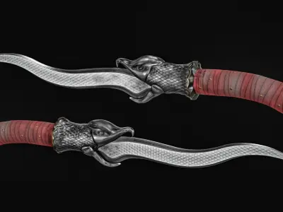 Artifact  Sward Low-poly 3D model