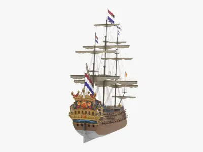 Flagship Zeven Provincien 3D model