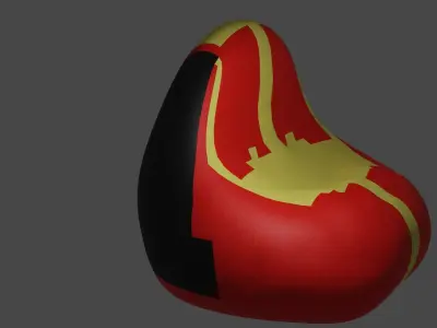 Bean Bag Free 3D model buy