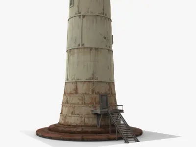 Lighthouse Low-poly 3D model