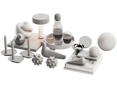 023 GRAY decorative pack PART 1 3D model
