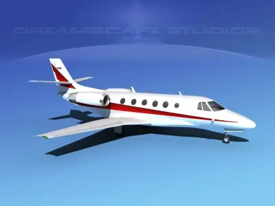 Cessna C560XL Citation V10 3D model