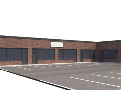 Retail-093 Retail Store 3D model