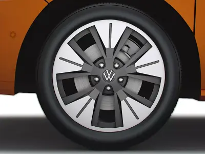VW Multivan T7 2023 wheel 3D model