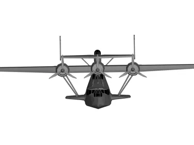 Dornier Do 24 3D model