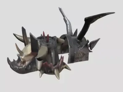 Orc Armor by Tripo Free 3D model