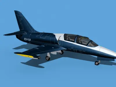 Aero Vodochody L-39C Albatross V09 3D model