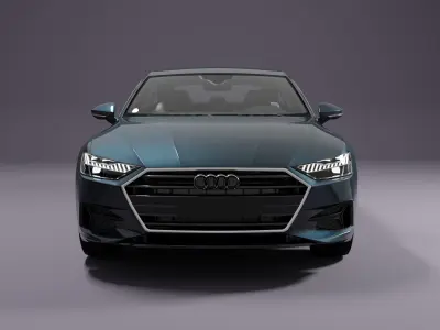 Audi A7 Sportback 2018 Free 3D model