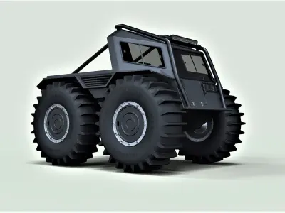 SHERP pickup 3D model