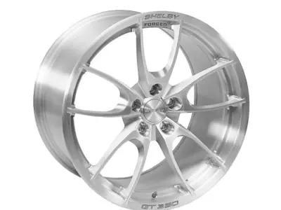 Carroll Shelby Wheel Company CS21 Forged Wheel Brushed Aluminum 3D model