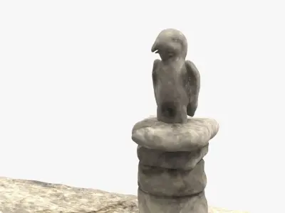 Nemrut mountain kommagene kings 3D model