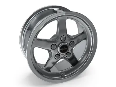 Race Star Industries Wheel Drag Star Polished 3D model