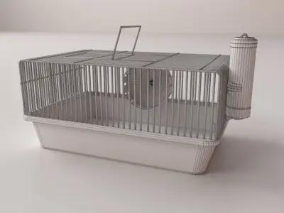 Hamster Cage 3D model