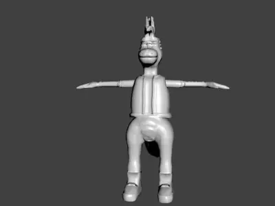 Robbie  Dinosaur series tv 3D model