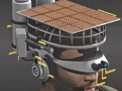 Survival AR Headset Free 3D model