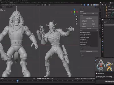 Marshall BraveStarr and Thirty-Thirty 3D print model