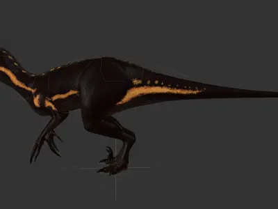Indoraptor Jurassic World Low-poly 3D model
