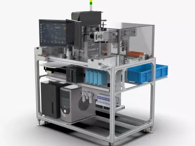 Marking Visual Inspection all-in-one Machine 3D model