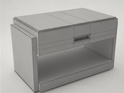 Side Table One and only ON704Malerba Free 3D model