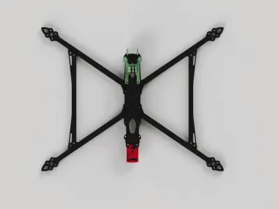 FPV Drone Frame Kit 3D print model