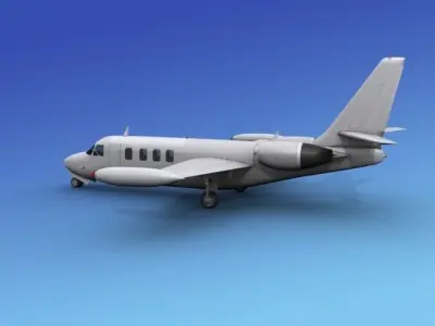 IAI Westwind I Bare Metal 3D model
