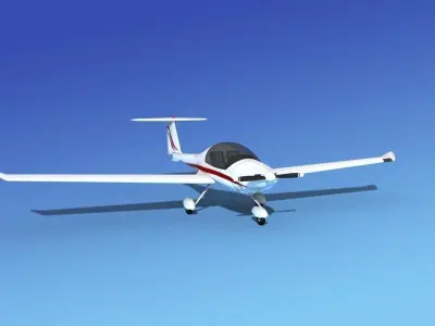 Daimond DA-20 Katana V04 3D model