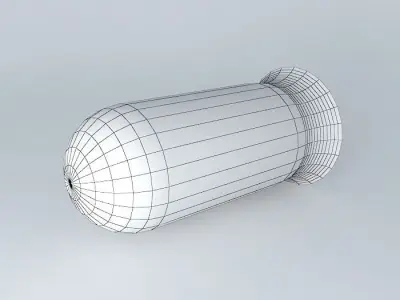 Heliceheli plastic bottle with light inside Free 3D model