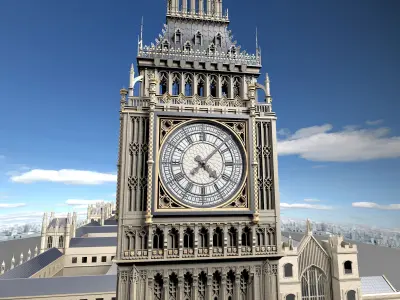 Big Ben London 3D model