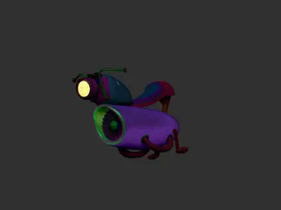 Vintage Moto 3D model