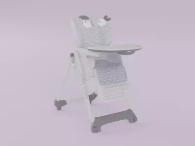 Chicco Polly 2 Start High Chair for Babies K Low-poly 3D model