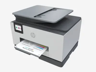 HP OfficeJet Pro 9025e All-in-One Printer 3D model